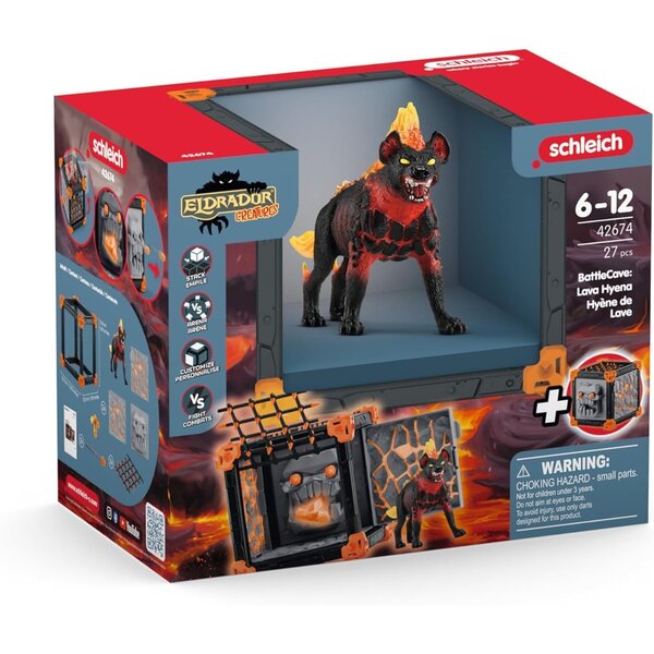 Schleich 42674 - BattleCave - Hyène de lave