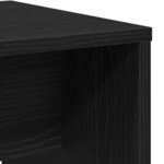vidaXL Tabouret de dressing Chêne noir 70 x 35 x 45 cm