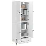 vidaXL Ensemble de Meubles 2 Pièces 66 x 34 5 x 95 cm Bois d'ingénierie