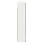 vidaXL Armoire Miroir de Salle de Bain Blanc 100 x 14 5 x 70 cm