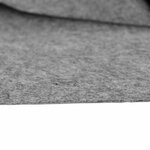 vidaXL Bâche de piscine gris clair Ø550 cm géotextile polyester