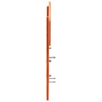 vidaXL Tête de lit cire marron 150 cm bois massif de pin
