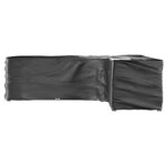 vidaXL Housses de salon de jardin en forme de L 2 Pièces 20 œillets