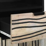 vidaXL Meuble de Lavabo de Salle de Bain Blanc 38 x 33 x 160 cm