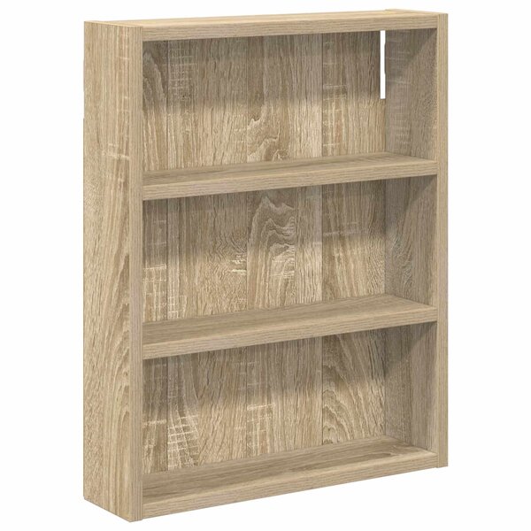 vidaXL Armoire murale de salle de bain Chêne Sonoma 40 x 10 x 50 cm