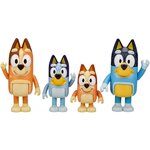 Moose Toys 13009 - Bluey - Coffret de 4 Figurines articulées