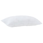 vidaXL Duvet avec Oreiller 2 Pièces Blanc 155 x 220 cm Microfibre