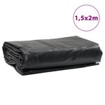 vidaXL Bâche anthracite 1 5x2 m 650 g/m²