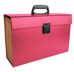 Trieur valisette + poignée 20comp. ass. x 4 EXACOMPTA