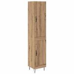 vidaXL Haut Armoire Chêne artisanal 69 5 x 34 x 180 cm