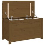 vidaXL Banc Marron miel 80x41x77 cm Bois de pin massif