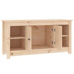 vidaXL Meuble TV 103x36 5x52 cm Bois de pin massif