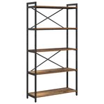 vidaXL Étagère Bois ancien 80 x 30 x 155 cm Bois d'ingénierie