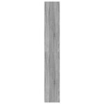 vidaXL Bibliothèque Sonoma gris 80 x 30 x 198 cm Bois d'ingénierie