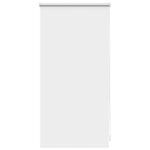 vidaXL Store enrouleur occultant 44 4 x 100 cm  largeur du tissu 40 cm  blanc