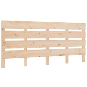 vidaXL Tête de lit 140x3x80 cm Bois massif de pin