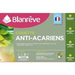 Couette chaude Percale - Anti-acariens - 220 x 240 cm