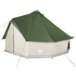 vidaXL Tente familiale tipi 10 personnes vert imperméable