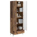vidaXL Ensemble de Meubles 2 Pièces Bois ancien Bois d'ingénierie