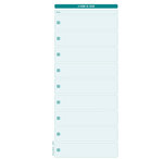 Carnet spiralé 29 7x14cm - A faire ce jour - 125 feuilles x 5 EXACOMPTA