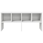 vidaXL Étagère à chaussures empilable blanc 89 5x30x40 cm