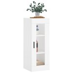 vidaXL Armoire murale blanc 34 5x34x90 cm