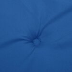 vidaXL Coussin de banc de jardin bleu royal 200x50x4 cm tissu oxford