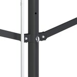 vidaXL Auvent autoportant 6 x 3 m Polyester Gris