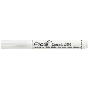 Pica classic marqueur industriel à peinture 2- 4 mm rond blanc