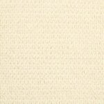 vidaXL Voile d'ombrage 160 g/m² Crème 3 5x5 m PEHD