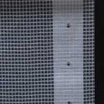 vidaXL Bâches Leno 2 Pièces 260 g/m² 4x10 m Blanc