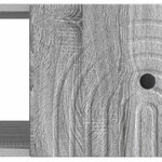 vidaXL Table basse Sonoma gris 90 x 50 x 40 cm Bois d'ingénierie
