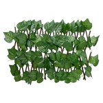 vidaXL Treillis de feuille de vigne artificiel extensible 180x20 cm