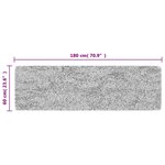 vidaXL Tapis de cuisine multicolore 60x180 cm lavable antidérapant