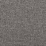 Banc banquette 70 x 35 x 41 cm tissu gris foncé 02_0010650
