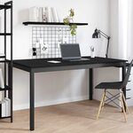 vidaXL Table de salle à manger / Table de repas MÉTAL