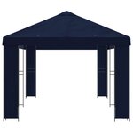 vidaXL Abri de jardin 6 x 3 m Bleu Polyester et Acier 190