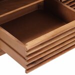 vidaXL Table basse faite main Brun Teck 85 x 45 5 x 40 cm
