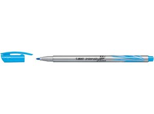 BIC Stylo feutre Intensity Medium, tracé: bleu clair BIC