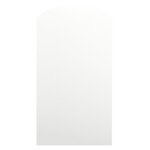 vidaXL Miroir avec éclairage LED 90x45 cm Verre Arche