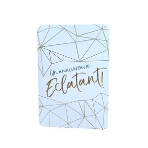 Carte De Voeux - Anniversaire - Un Anniversaire Eclatant !