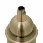 vidaXL Douilles de lampe 2 Pièces bronze E27