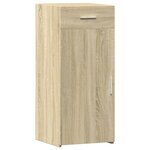 vidaXL Buffet chêne sonoma 40x42 5x93 cm bois d'ingénierie