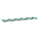vidaXL Coussin de banc de jardin Vert 200 x 50 x 4 cm Tissu Oxford