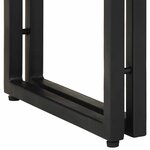 vidaXL Table console Marron 90 x 33 x 75 cm Bois d'acacia massif