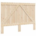 vidaXL Cadre de lit avec tête de lit 160x200 cm bois de pin massif