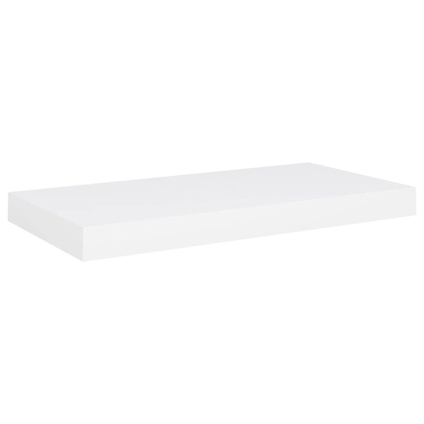 vidaXL Étagère murale flottante blanc 50x23x3 8 cm MDF