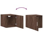 vidaXL Armoire de rangement mince chêne marron 40x42 5x225 cm