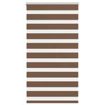 vidaXL Store zèbre marron 80x150 cm largeur du tissu 75 9 cm polyester