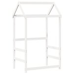vidaXL Lit de jour avec toit blanc 80x200 cm bois de pin massif